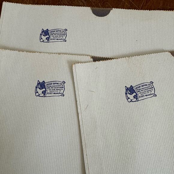 William Kelly Milling Co Kelly's Pride 25 lbs Flour bag (3) UNUSED advertisement - Picture 3 of 11